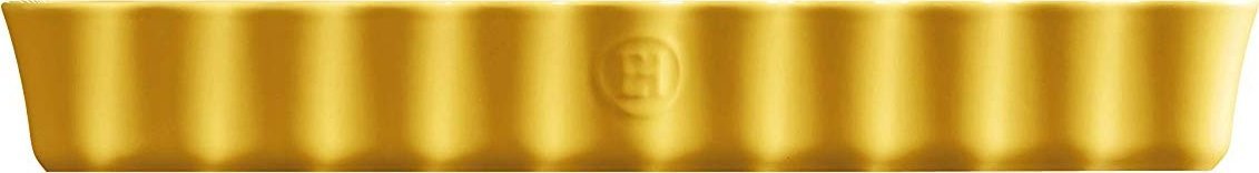 Emile Henry - 15 x 36 cm Yellow/Provence Slim Rectangular Tart Dish - 906034