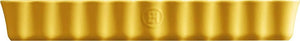 Emile Henry - 15 x 36 cm Yellow/Provence Slim Rectangular Tart Dish - 906034