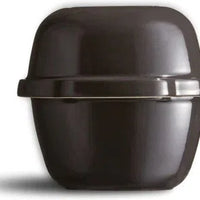 Emile Henry - 15.5" Charcoal Black Large Bread Loaf Baker - 91795503