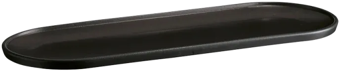 Emile Henry - 16.5" Coal Black Long Tray - 91713243