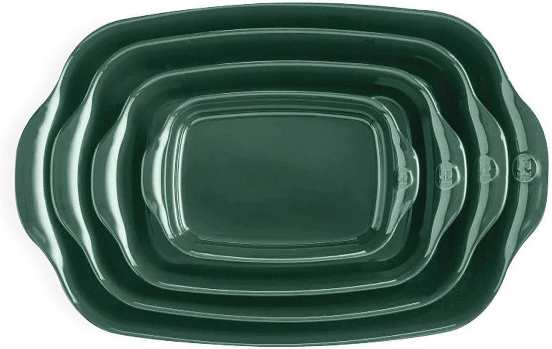 Emile Henry - 17" x 11" Cedar Green Rectangular Oven Dish - 91079654