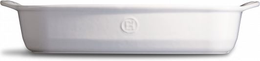 Emile Henry - 17" x 11" Ceramic Farine/White Baking Dish - 119654