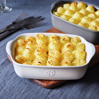 Emile Henry - 17" x 11" Ceramic Farine/White Baking Dish - 119654