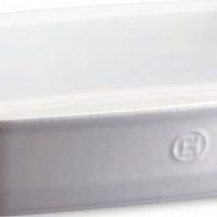 Emile Henry - 17" x 11" Ceramic Farine/White Baking Dish - 119654