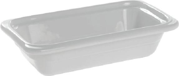 Emile Henry - 1.3 QT White Quarter Insert Pan (1.2 L) - 053416