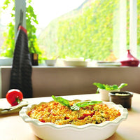 Emile Henry - 1.5 QT Ceramic Burgundy Pie Dish - 346131