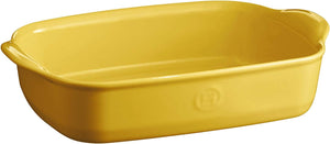 Emile Henry - 1.7 QT Yellow/Provence Ultime Rectangular Baking Dish - 909650