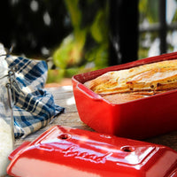 Emile Henry - 2 QT Ceramic Burgundy Bread Baker - 345504