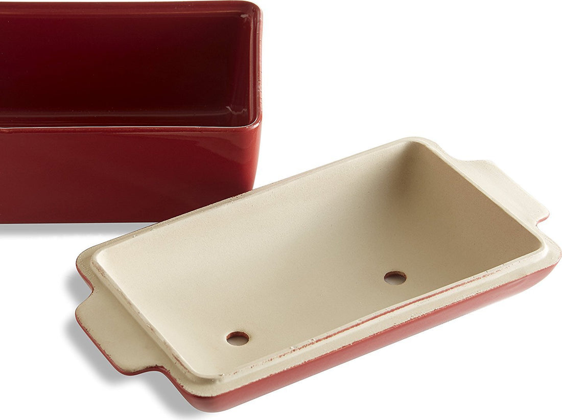 Emile Henry - 2 QT Ceramic Burgundy Bread Baker - 345504