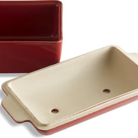 Emile Henry - 2 QT Ceramic Burgundy Bread Baker - 345504