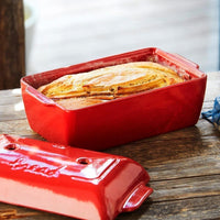 Emile Henry - 2 QT Ceramic Burgundy Bread Baker - 345504