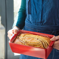 Emile Henry - 2 QT Ceramic Burgundy Bread Baker - 345504