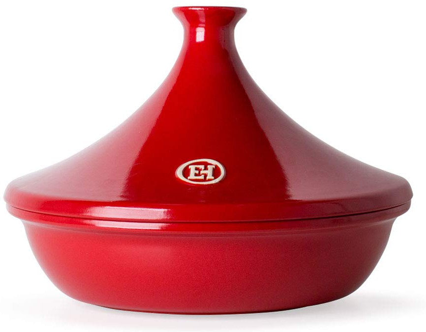 Emile Henry - 2 QT Ceramic Burgundy Tagine-II - 345626