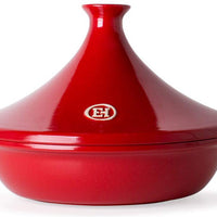 Emile Henry - 2 QT Ceramic Burgundy Tagine-II - 345626