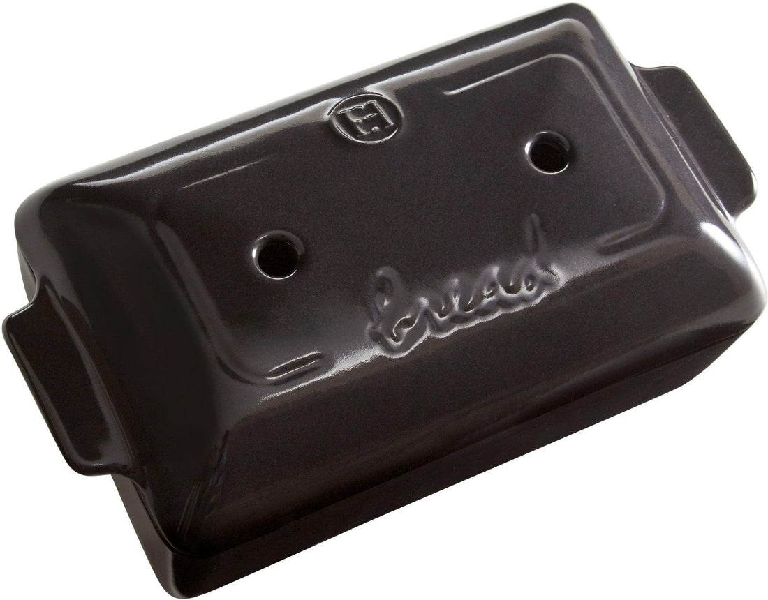 Emile Henry - 2 QT Ceramic Charcoal/Fusain Bread Baker - 795504