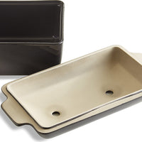 Emile Henry - 2 QT Ceramic Charcoal/Fusain Bread Baker - 795504