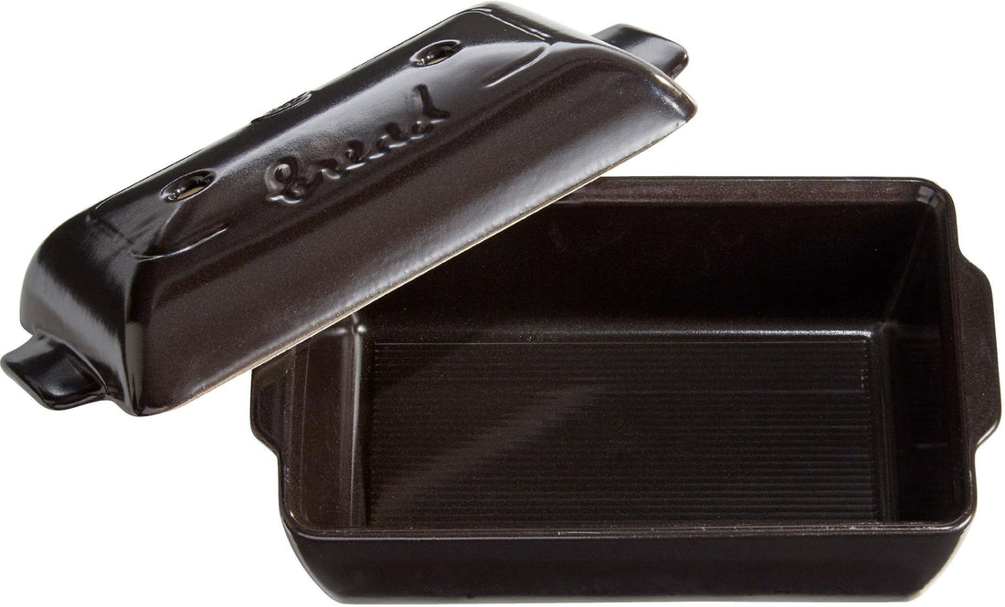 Emile Henry - 2 QT Ceramic Charcoal/Fusain Bread Baker - 795504