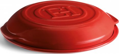 Emile Henry - 2.2 QT Ceramic Burgundy Tarte-Tatin Set - 343699