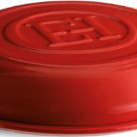 Emile Henry - 2.2 QT Ceramic Burgundy Tarte-Tatin Set - 343699