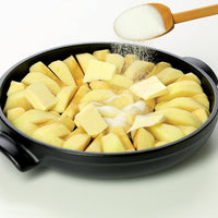 Emile Henry - 2.2 QT Ceramic Charcoal/Fusain Tarte-Tatin Set - 343699