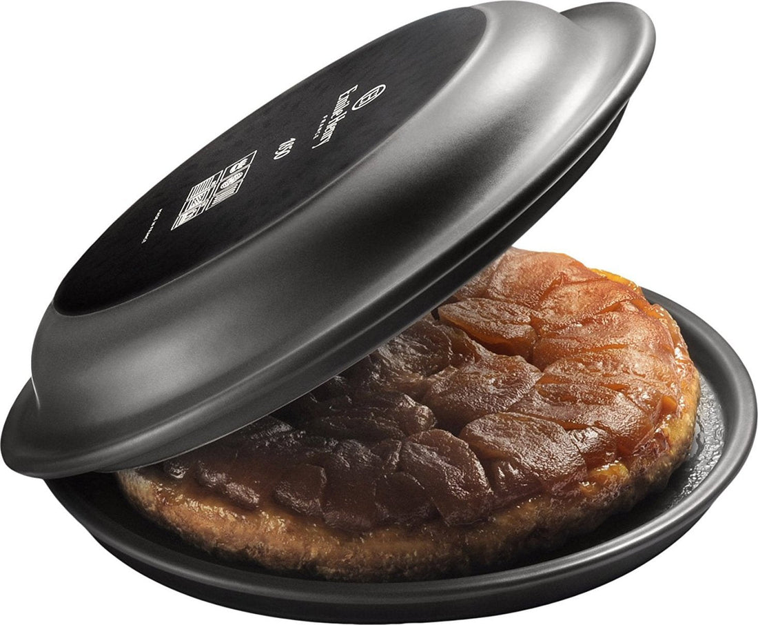 Emile Henry - 2.2 QT Ceramic Charcoal/Fusain Tarte-Tatin Set - 343699
