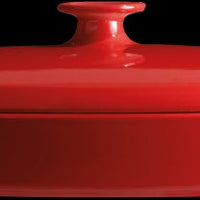 Emile Henry - 2.3 QT Ceramic Burgundy Papillotte/Fish Steamer - 348443