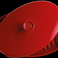 Emile Henry - 2.3 QT Ceramic Burgundy Papillotte/Fish Steamer - 348443