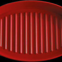 Emile Henry - 2.3 QT Ceramic Burgundy Papillotte/Fish Steamer - 348443