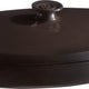 Emile Henry - 2.3 QT Ceramic Charcoal/Fusain Papillotte Steamer (2.2 L) - 798443