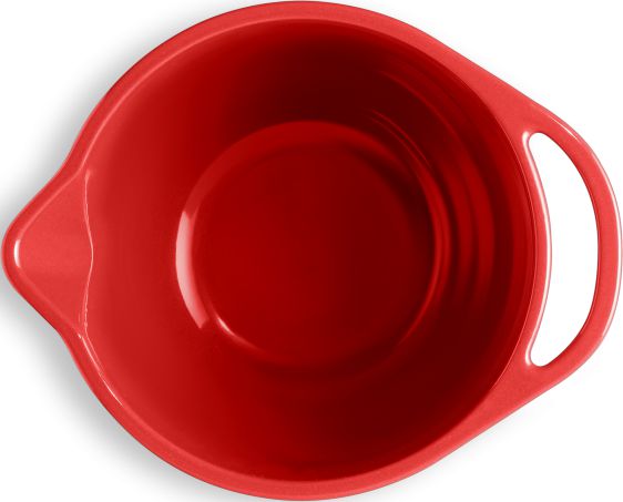 Emile Henry - 2.5 L Ceramic Burgundy Mixing Bowl - 346562