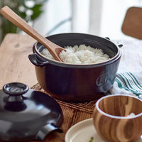 Emile Henry - 2.5 L FUSAIN Round Rice Pot - 91794577