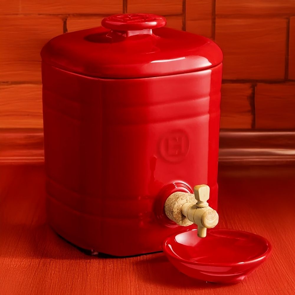 Emile Henry - 2.5 L Grand Cru Vinegar Pot - 91346682