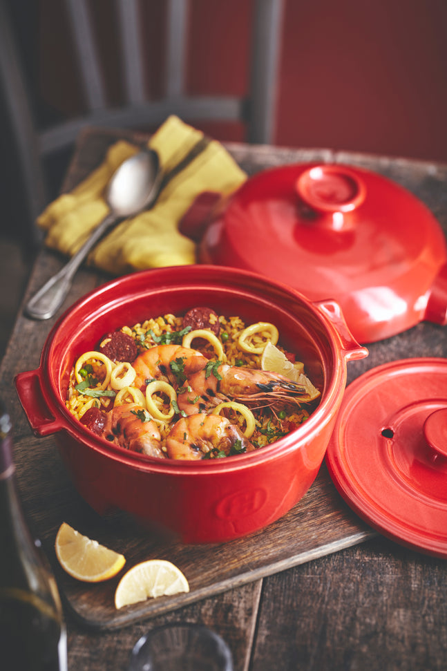 Emile Henry - 2.5 L Grande Cru Round Rice Pot - 91344577