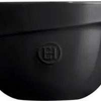 Emile Henry - 2.5 L Truffle Black Ceramic Mixing Bowl - 91716562