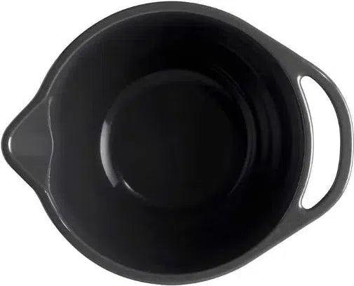 Emile Henry - 2.5 L Truffle Black Ceramic Mixing Bowl - 91716562