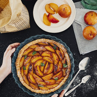 Emile Henry - 2.5 QT Ceramic Burgundy Deep Flan Dish - 346028