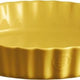 Emile Henry - 2.5 QT Yellow/Provence Deep Flan Dish - 906028
