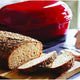 Emile Henry - 3 L Ceramic Burgundy Artisan Loaf Baker - 345501