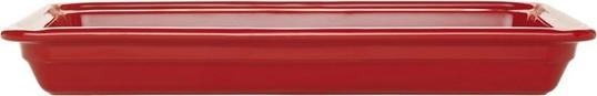 Emile Henry - 3.2 QT Red 2/4 Insert Rectangular Recton Pan - 333402