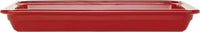 Emile Henry - 3.2 QT Red 2/4 Insert Rectangular Recton Pan - 333402