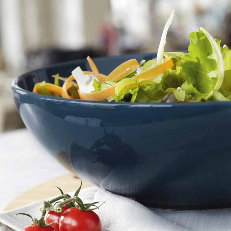 Emile Henry - 3.4 QT Ceramic Burgundy Large Salad Bowl - 342128 - DISCONTINUED