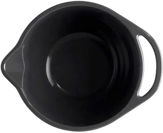 Emile Henry - 3.5 L Truffle Black Ceramic Mixing Bowl - 91716563