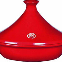 Emile Henry - 3.7 QT Ceramic Burgundy Tagine-II - 345632