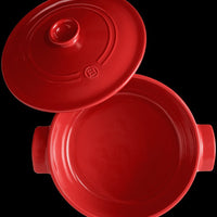 Emile Henry - 4.2 QT Ceramic Burgundy Flame Stewpot - 344540