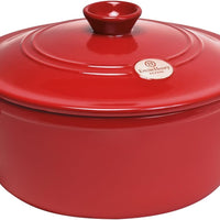 Emile Henry - 4.2 QT Ceramic Burgundy Flame Stewpot - 344540