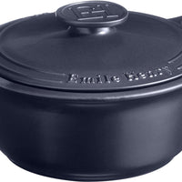 Emile Henry - 4.5 Qt Sublime Small Indigo Round Stewpot - 91664740