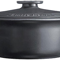 Emile Henry - 4.5 Qt Sublime Small Slate Round Stewpot - 91774740