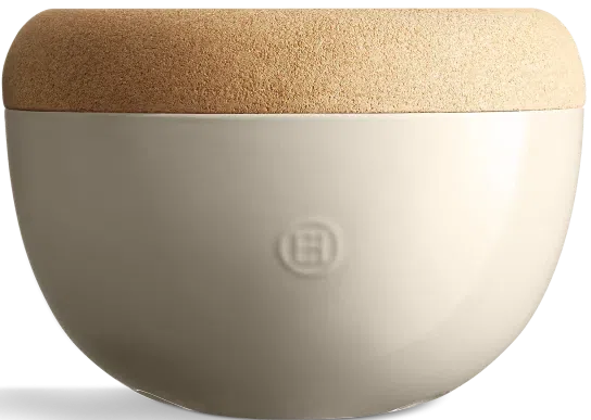 Emile Henry - 4.7 L Argile Ceramic Deep Storage Bowl - 91026564