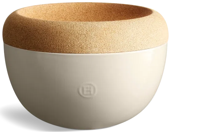 Emile Henry - 4.7 L Argile Ceramic Deep Storage Bowl - 91026564