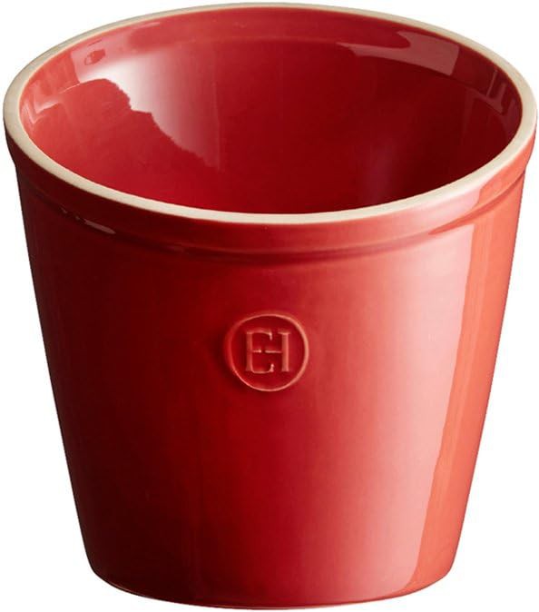 Emile Henry - 5.5" Ceramic Burgundy Utensil Holder - 340218